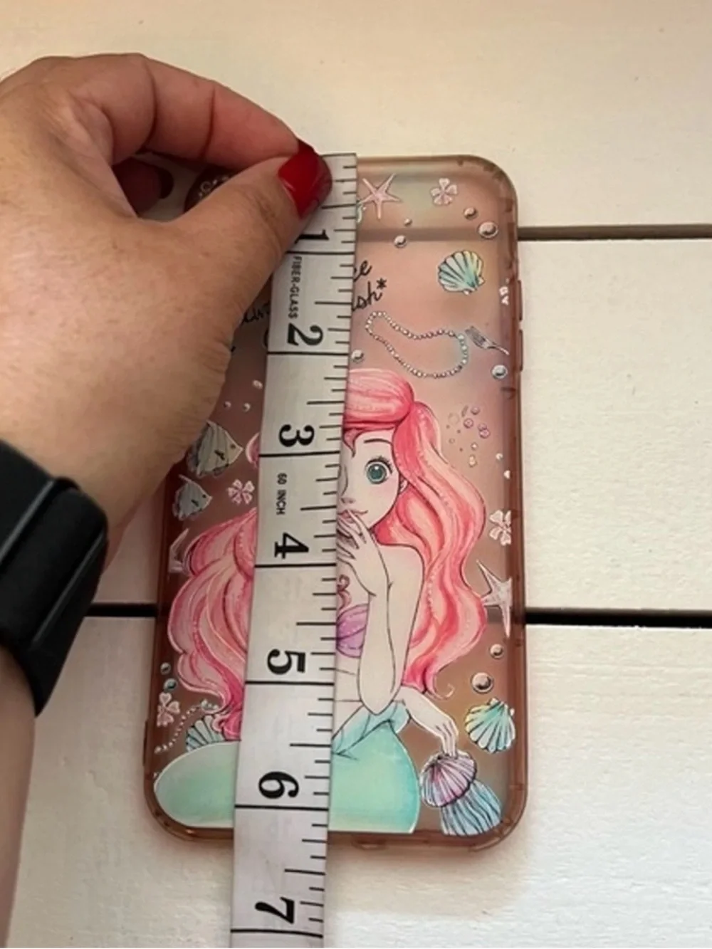 Ariel Little Mermaid iPhone 7 Plus Case Cute Shell Design